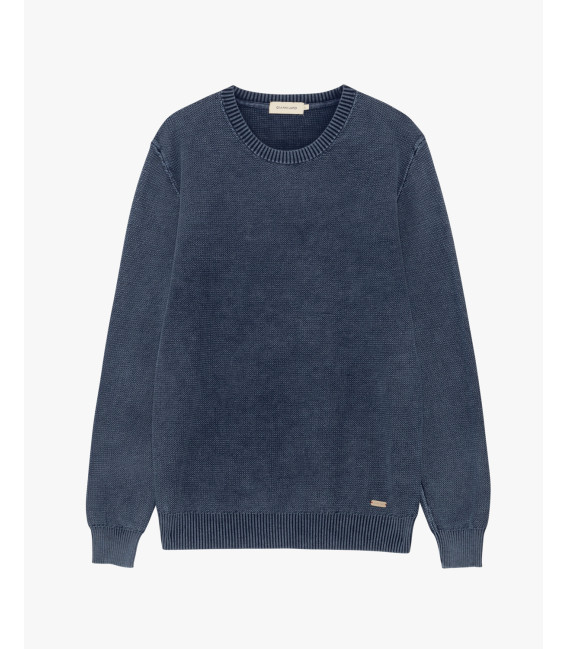 Maglia in cotone effetto used