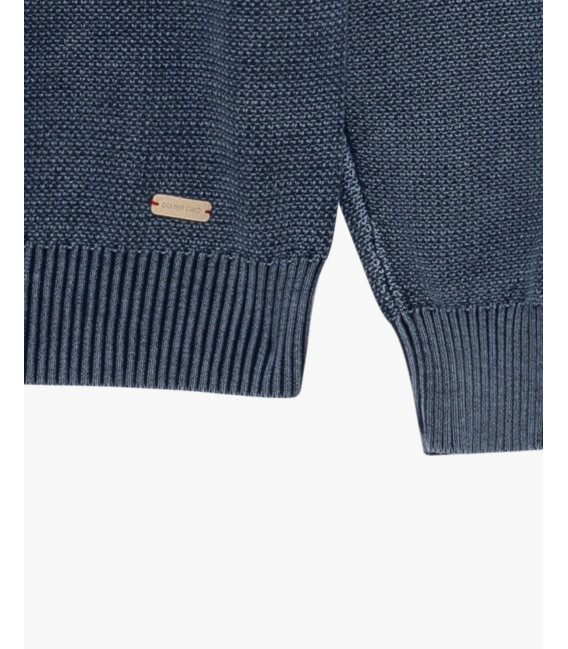 Maglia in cotone effetto used