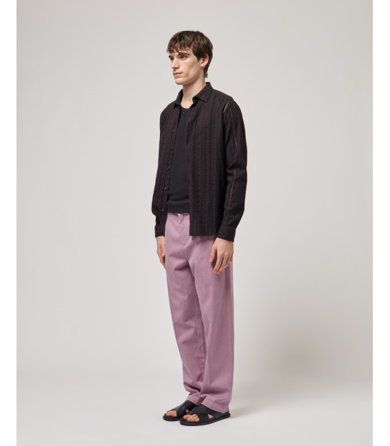 Camicia in tessuto San Gallo