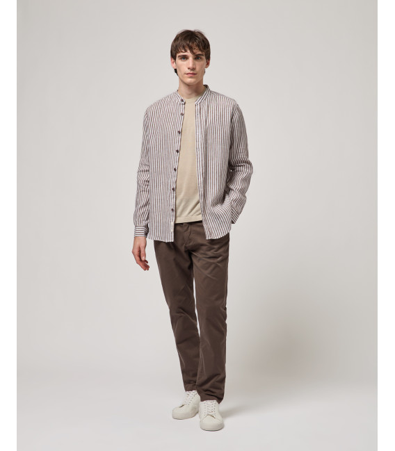 T-shirt in maglia girocollo