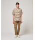 Short-sleeve shirt with all-over print