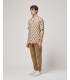 Short-sleeve shirt with all-over print