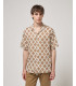 Short-sleeve shirt with all-over print