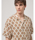 Short-sleeve shirt with all-over print