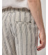 Striped bermuda shorts