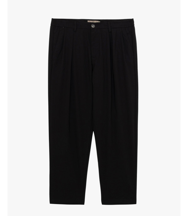 Pantaloni relaxed fit con pinces