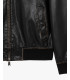Faux-leather jacket with pockets