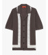 Camicia in maglia traforata