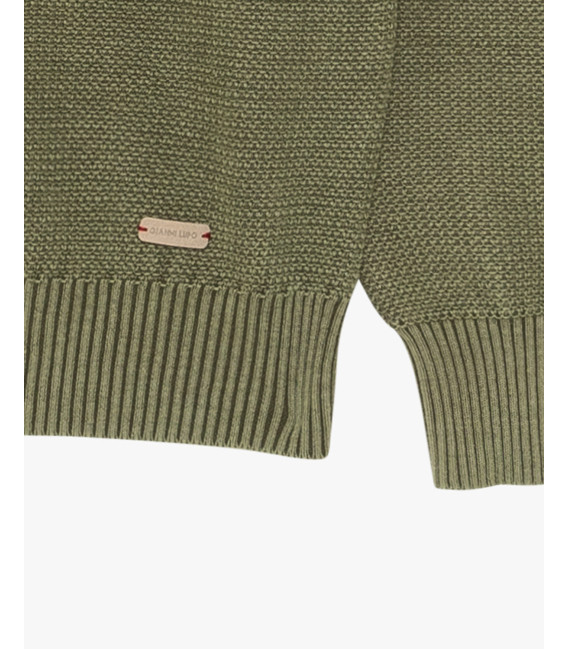 Maglia in cotone effetto used