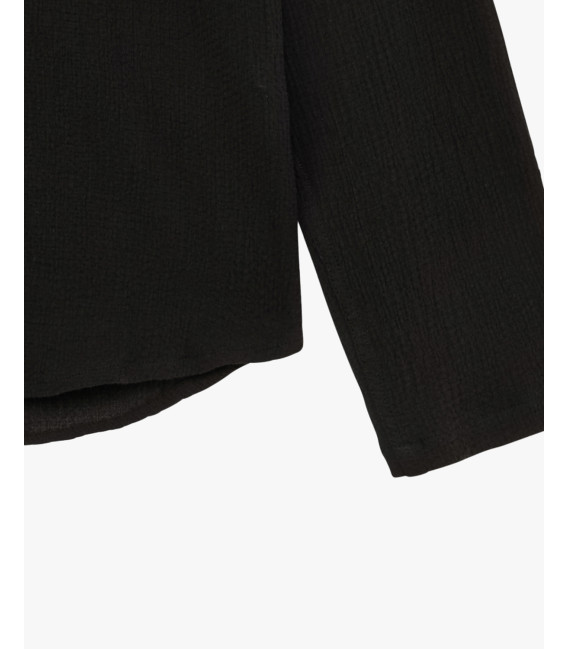 Camicia con collo alla coreana