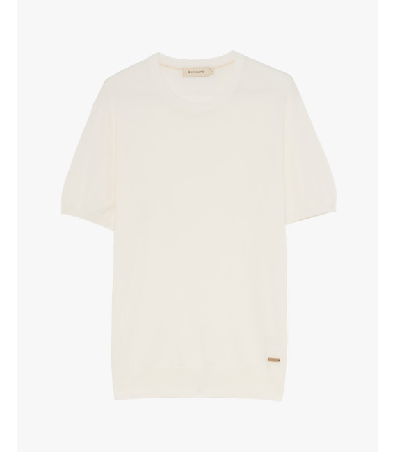 T-shirt in maglia muscle fit