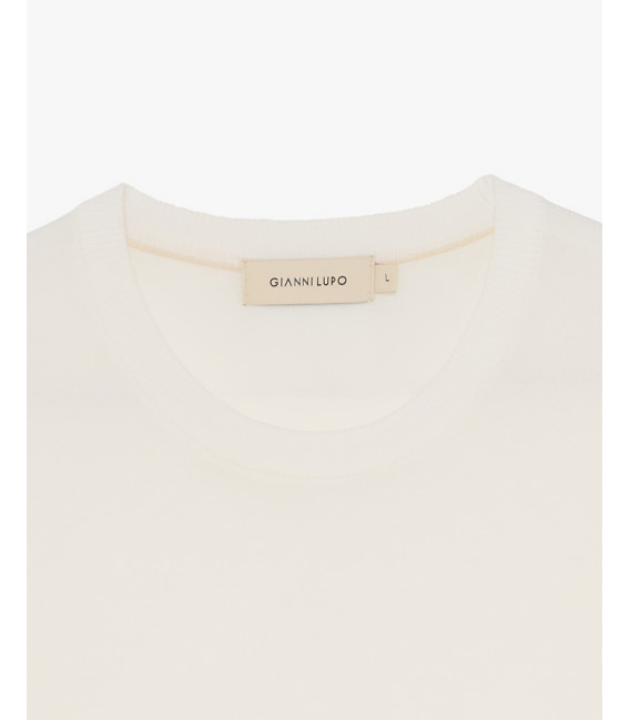 T-shirt in maglia muscle fit