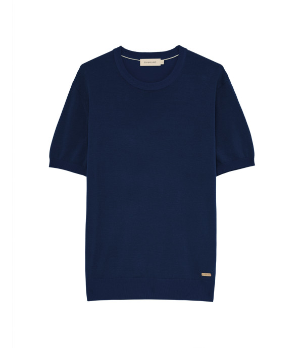 Muscle fit knitted t-shirt