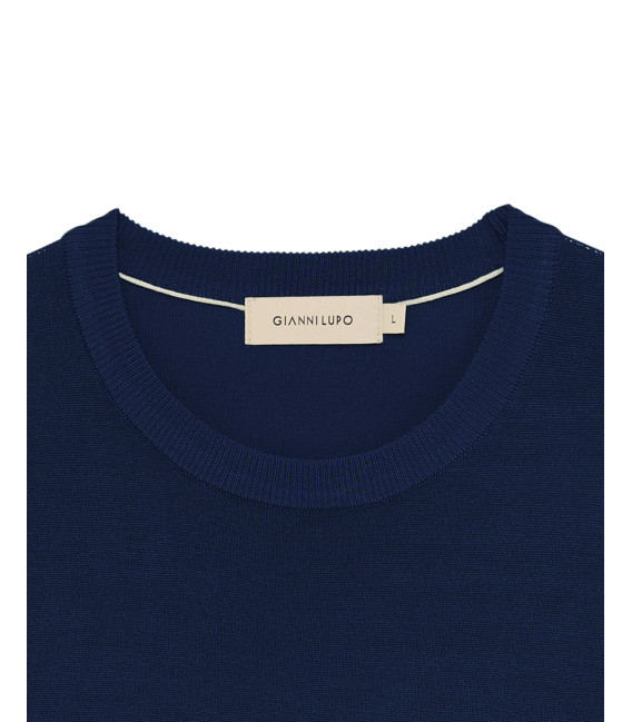 T-shirt in maglia muscle fit