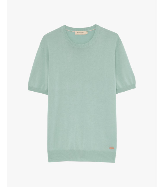 Muscle fit knitted t-shirt