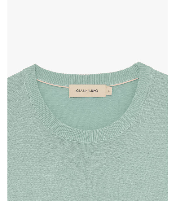 Muscle fit knitted t-shirt