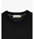 Knitted crewneck T-shirt