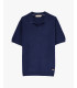 Knitted polo shirt