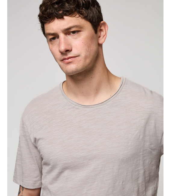 T-shirt in cotone slub