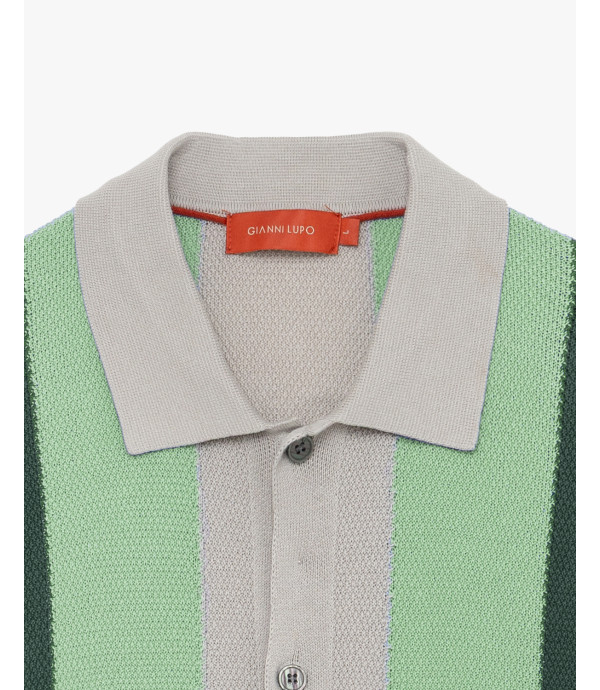 Camicia in maglia a manica corta