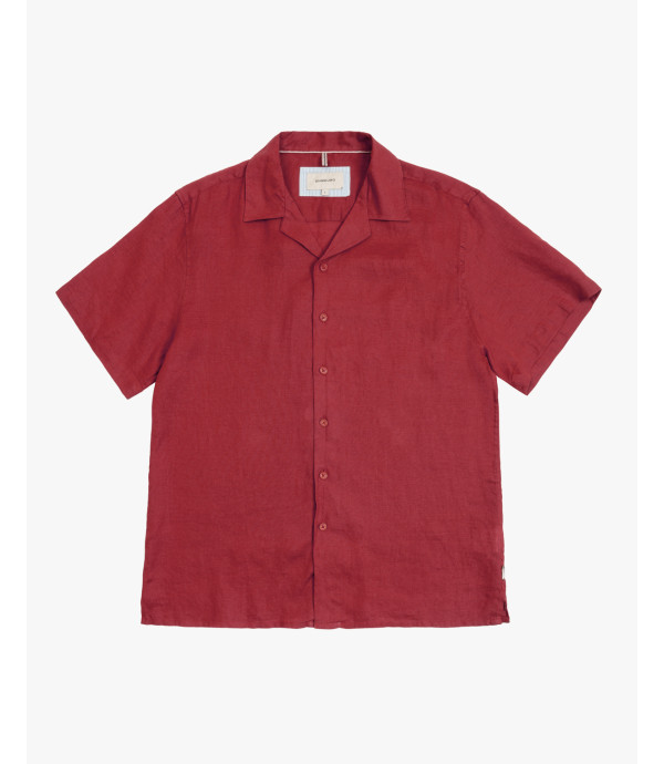 Short sleves linen shirt