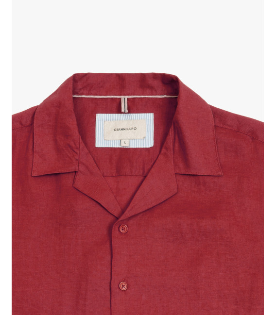Short sleves linen shirt