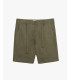 Linen shorts with drawstring