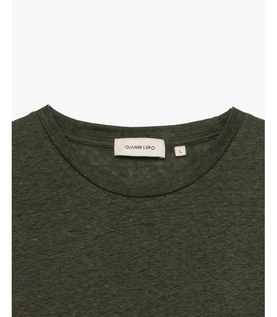 Linen T-shirt relaxed fit
