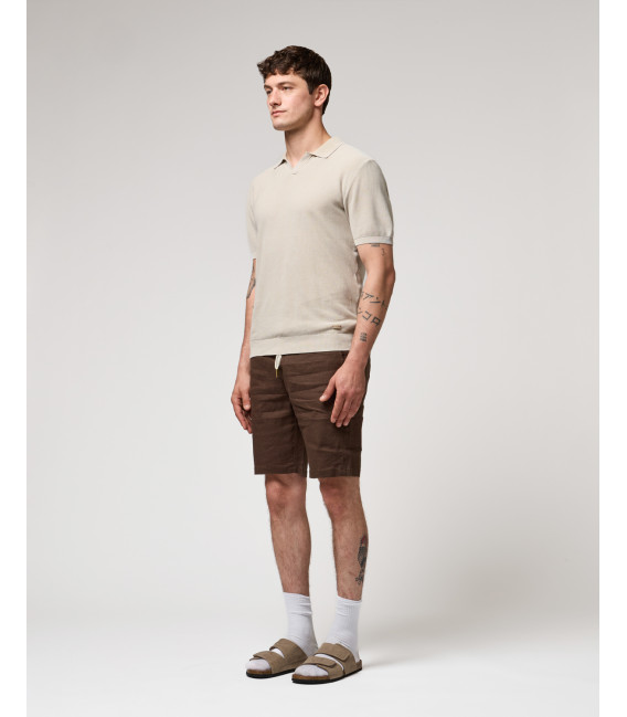 Chinos shors in linen