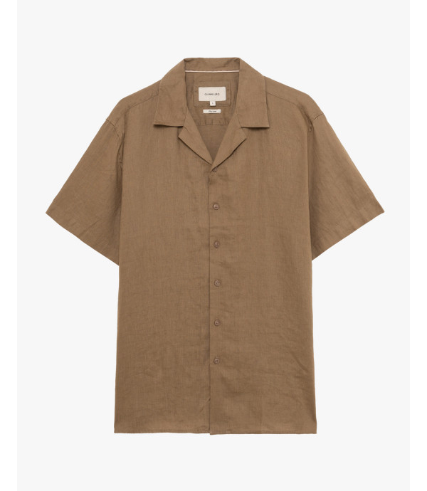 Short sleves linen shirt