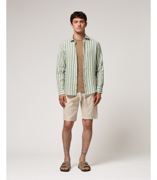 T-shirt in cotone slub