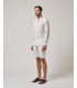 Linen shorts with drawstring