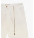 Linen shorts with drawstring