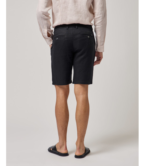 Bermuda chinos in lino