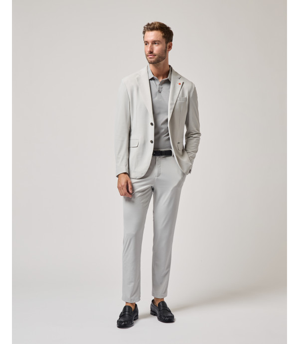 Nylon super-stretch tailored trousers