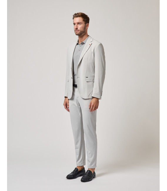 Nylon super-stretch tailored trousers