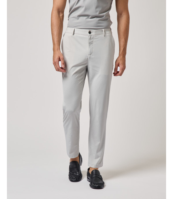 Nylon super-stretch tailored trousers