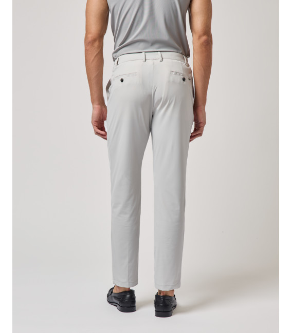 Nylon super-stretch tailored trousers