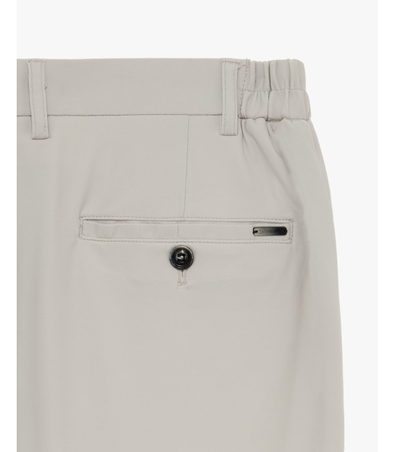 Nylon super-stretch tailored trousers