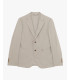 Single-breasted stretch technical blazer