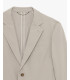 Single-breasted stretch technical blazer