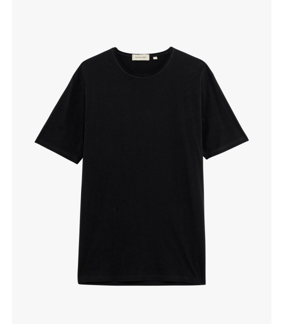 T-shirt con orli a taglio a vivo