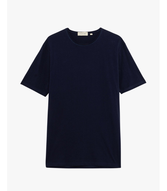 T-shirt con orli a taglio a vivo