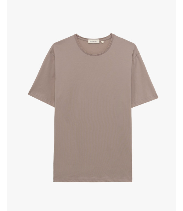 T-shirt con orli a taglio a vivo