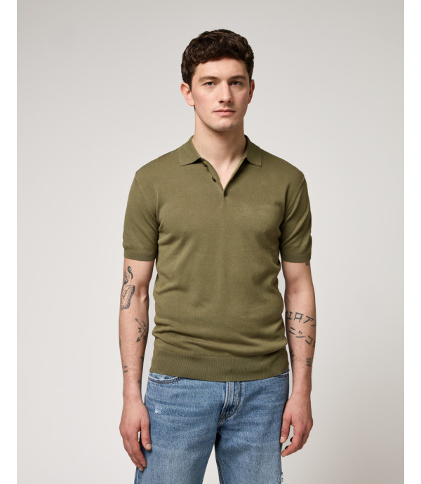 Polo in maglia muscle fit