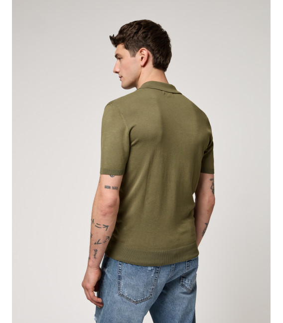 Polo in maglia muscle fit