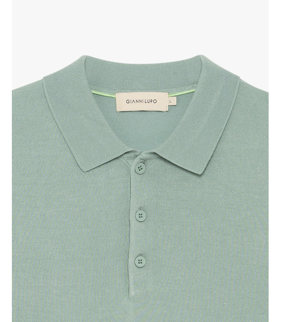 Polo in maglia muscle fit