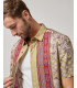 Camicia manica corta con stampa all-over