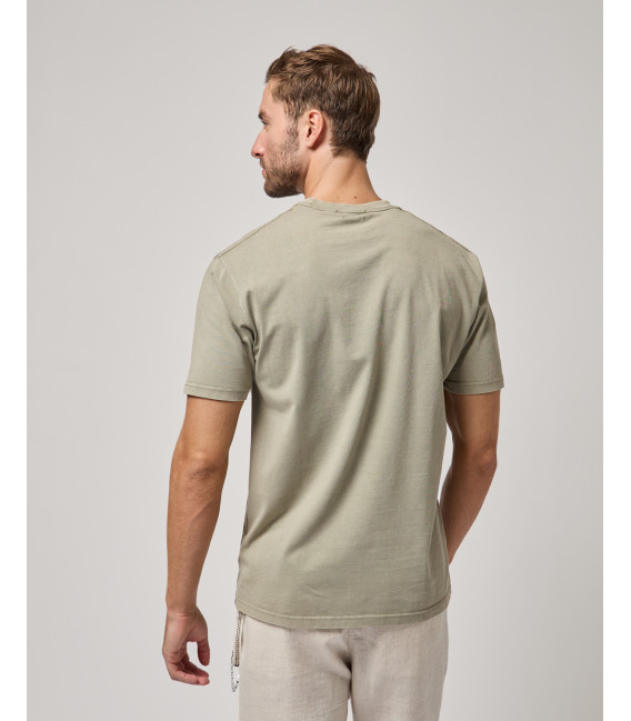 Regular fit cotton crew neck t-shirt