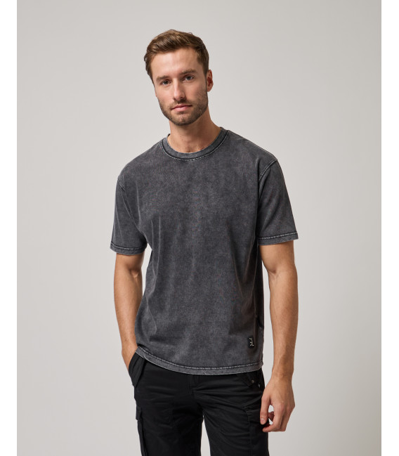 Regular fit cotton crew neck t-shirt